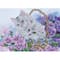 Diamond Dotz® Intermediate Kitty Basket Diamond Painting Kit